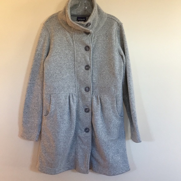 Patagonia Sweaters - NEW Patagonia better sweater fleece coat  grey XL